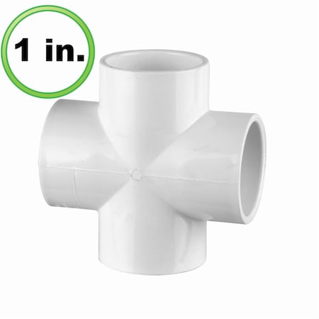 Circo Innovations 1 in. 4-Way x PVC Fitting Cross - Utility Grade 133-U